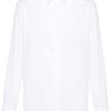 Maison-Kitsune Lardini Eqasher Cotton Shirt White Men Shirts