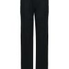 Maison-Kitsune Regular-Fit & Straight Leg Pants Men Lardini Cotton Trousers Blue
