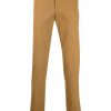 Maison-Kitsune Lardini straight-leg Tailored Trousers Brown Men Tailored Pants