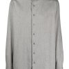 Lardini button-down Fitted Shirt Grey Men Shirts Maison-Kitsune