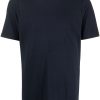 Lardini Jersey Cotton T-Shirt Blue Men T-Shirts Maison-Kitsune