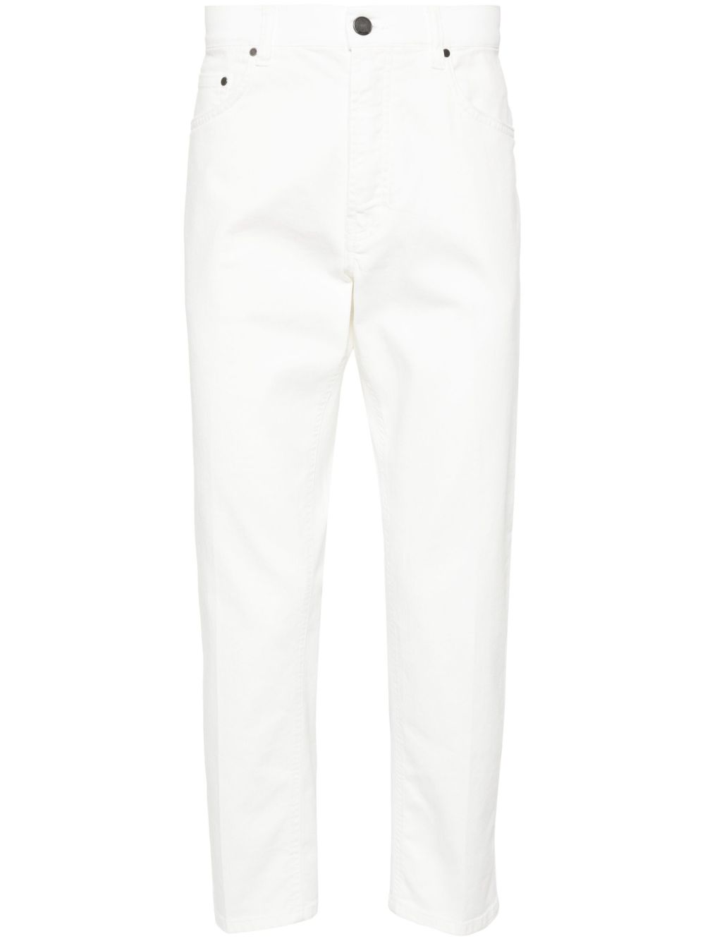 Maison-Kitsune Tapered Jeans Men Lardini tapered-leg Jeans White
