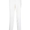 Lardini off-centre Fastening Chino Trousers White Maison-Kitsune Men Chinos