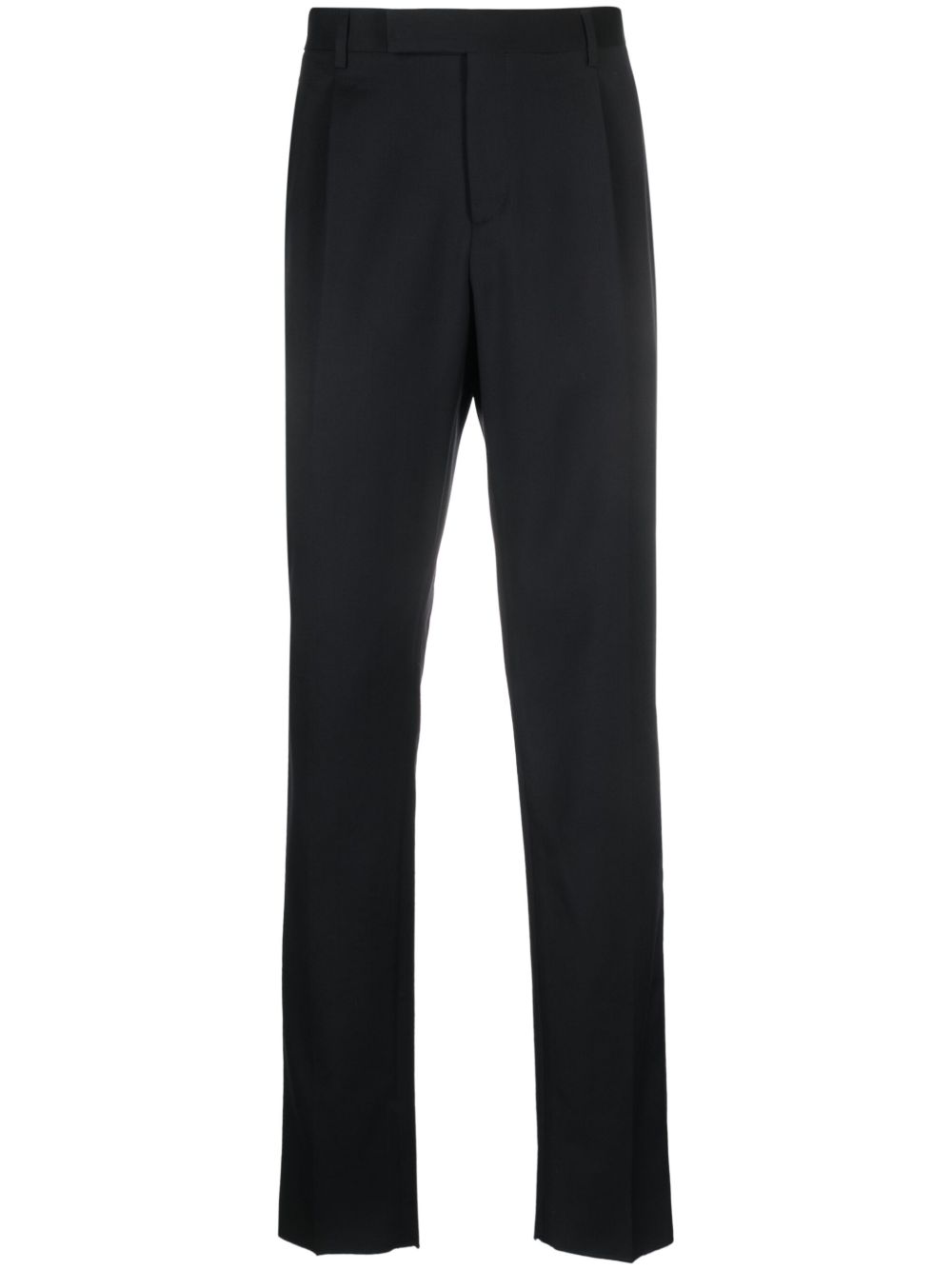 Lardini mid-rise straight-leg Wool Trousers Black Men Regular-Fit & Straight Leg Pants Maison-Kitsune