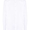 Men Shirts Maison-Kitsune Lardini Poplin button-up Cotton Shirt White