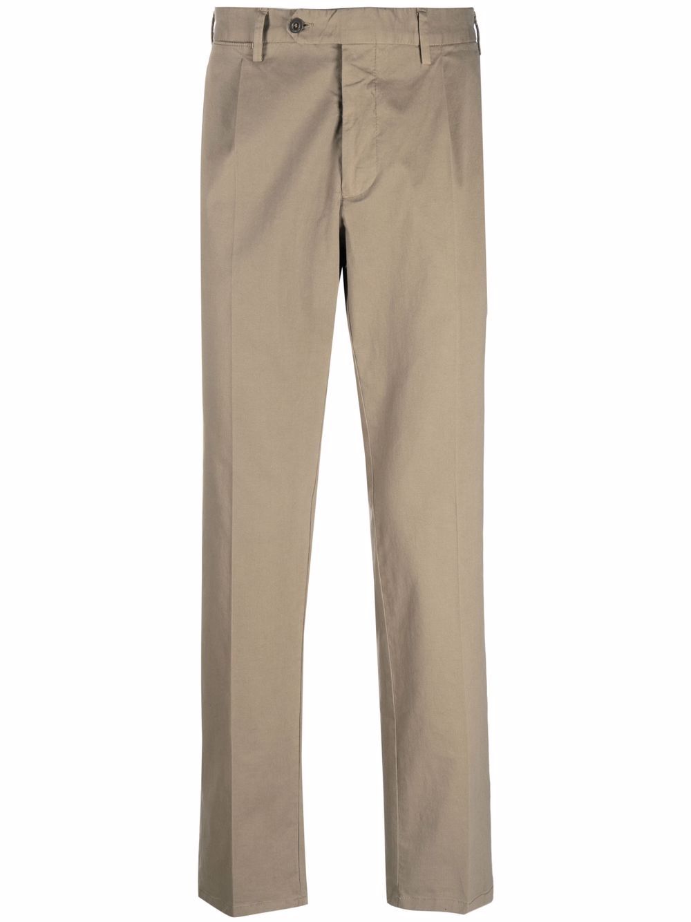 Men Chinos Maison-Kitsune Lardini straight-leg Chinos Neutrals
