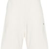 Maison-Kitsune Track & Running Shorts Men Lardini logo-embroidered Cotton Shorts Neutrals