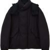 Maison-Kitsune LEMAIRE Hooded Puffer Jacket Brown Men Down Jackets