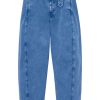 LEMAIRE Belted straight-leg Jeans Blue Men Regular & Straight-Leg Jeans Maison-Kitsune