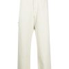 LEMAIRE Belted straight-leg Jeans Green Maison-Kitsune Men Regular & Straight-Leg Jeans