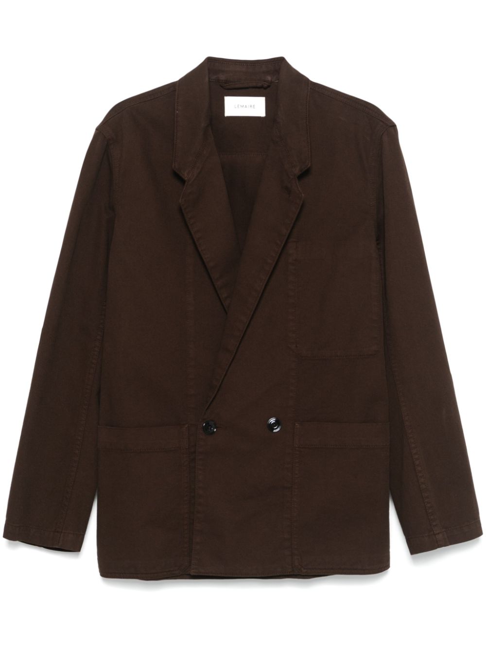 Men Blazers Maison-Kitsune LEMAIRE Workwear Blazer Brown