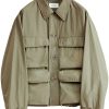 Men Shirt Jackets Maison-Kitsune LEMAIRE Light Field Jacket Neutrals