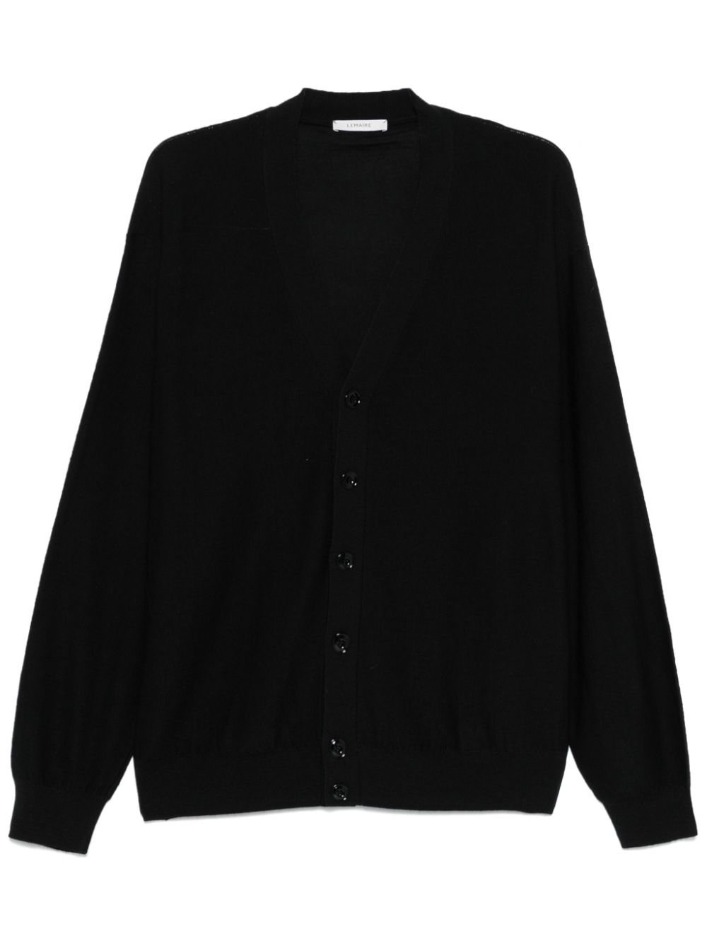 Men Cardigans Maison-Kitsune LEMAIRE Twisted Cardigan Black