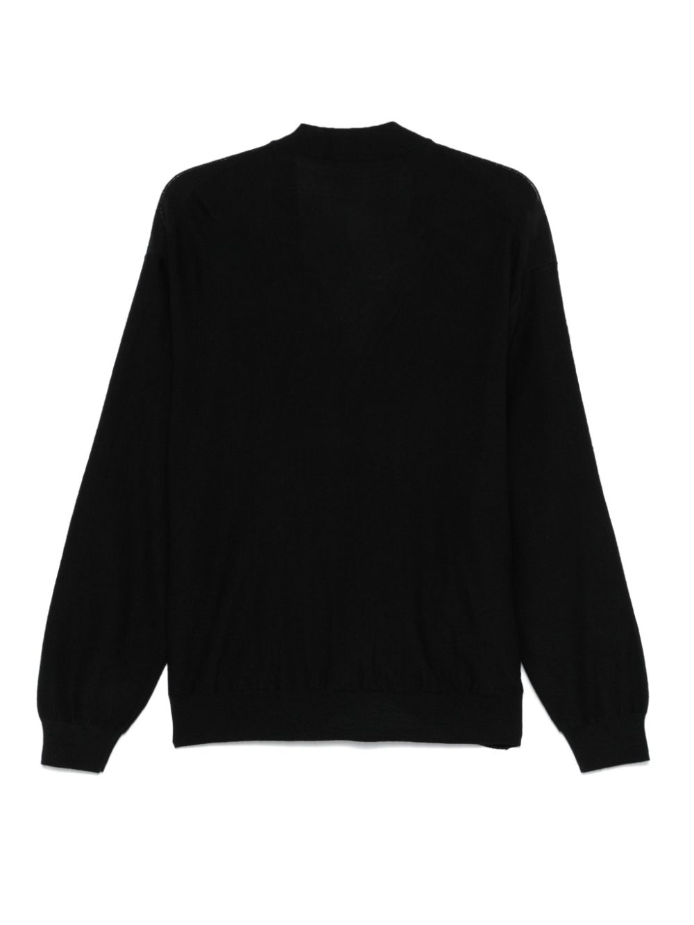 Men Cardigans Maison-Kitsune LEMAIRE Twisted Cardigan Black