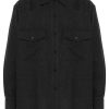 LEMAIRE virgin-wool Shirt Grey Maison-Kitsune Men Shirts