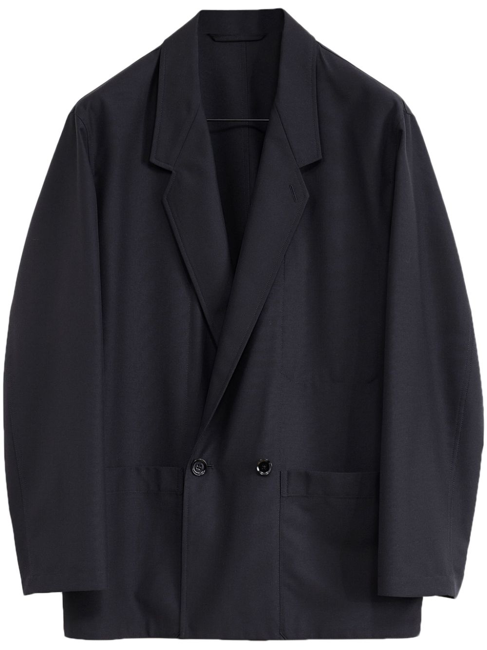 Men Blazers Maison-Kitsune LEMAIRE wool-blend Blazer Black