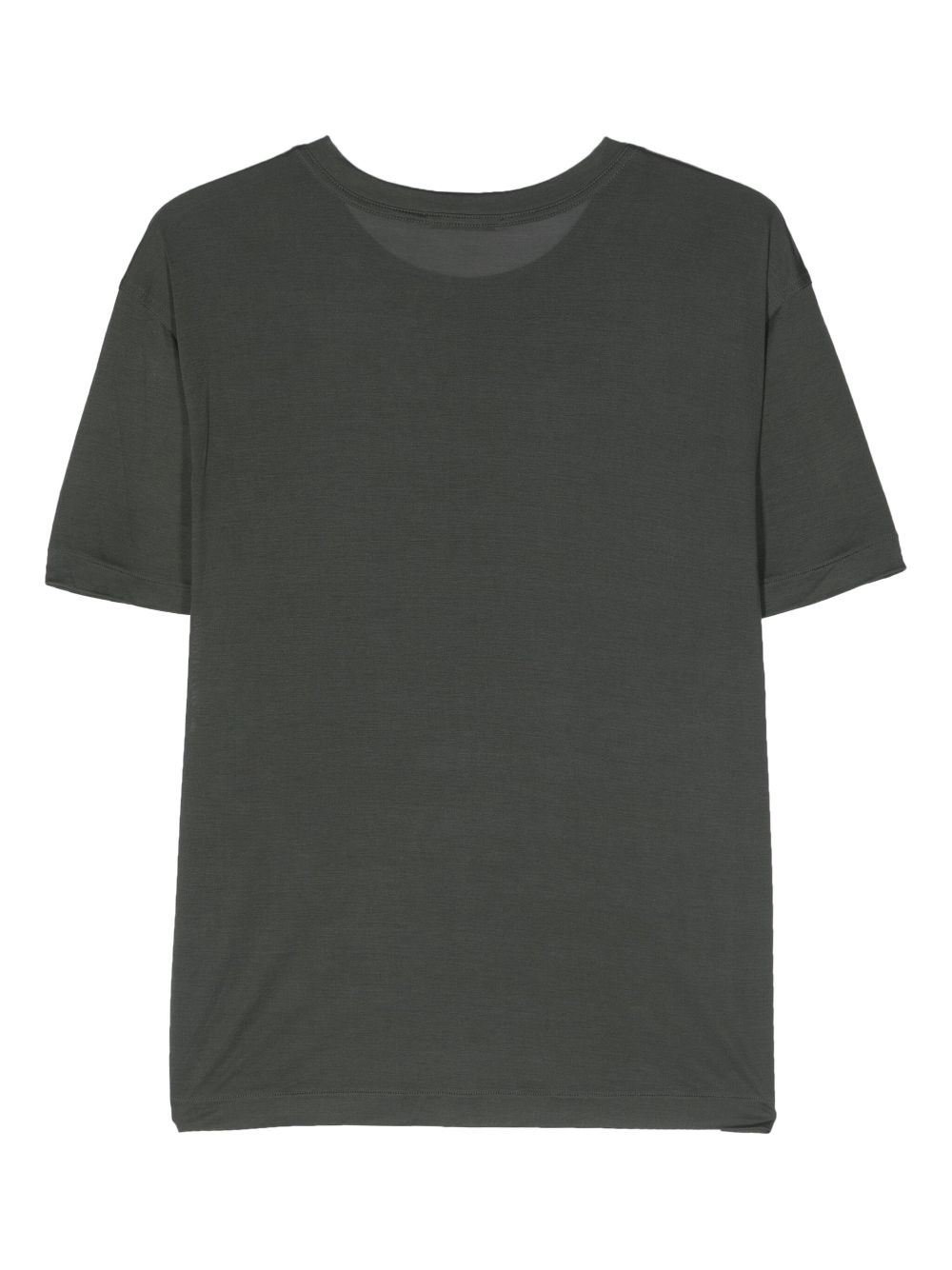 Maison-Kitsune T-Shirts Men LEMAIRE Silk Jersey T-shirt Green