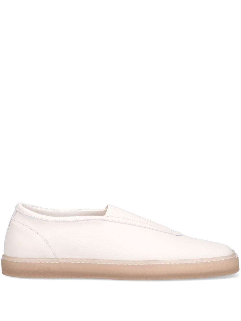 Maison-Kitsune LEMAIRE slip-on Sneakers White Men Slip-On