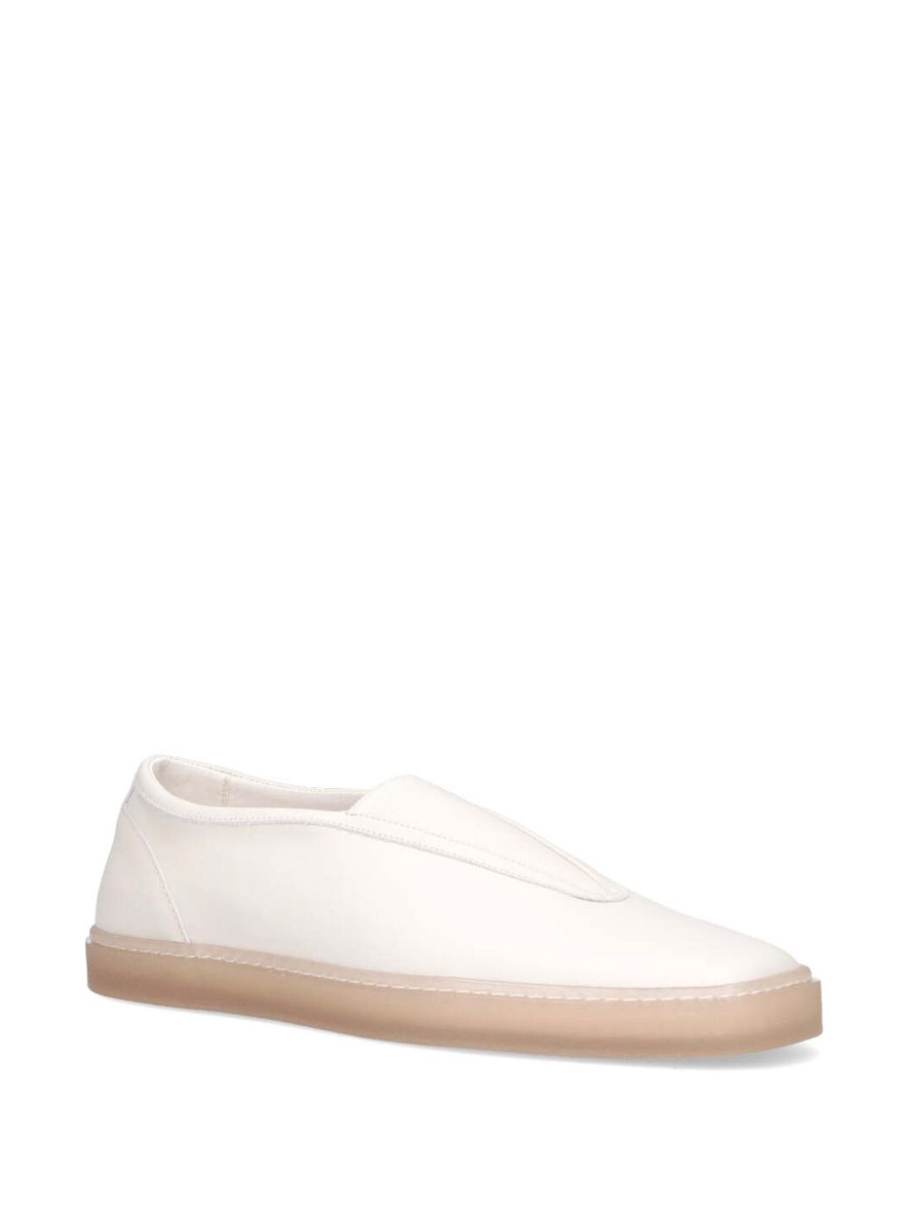 Maison-Kitsune LEMAIRE slip-on Sneakers White Men Slip-On