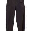 LEMAIRE Twisted Tapered Trousers Brown Men Tapered Pants Maison-Kitsune