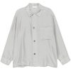 Men Shirts Maison-Kitsune LEMAIRE Pyjama Shirt Grey
