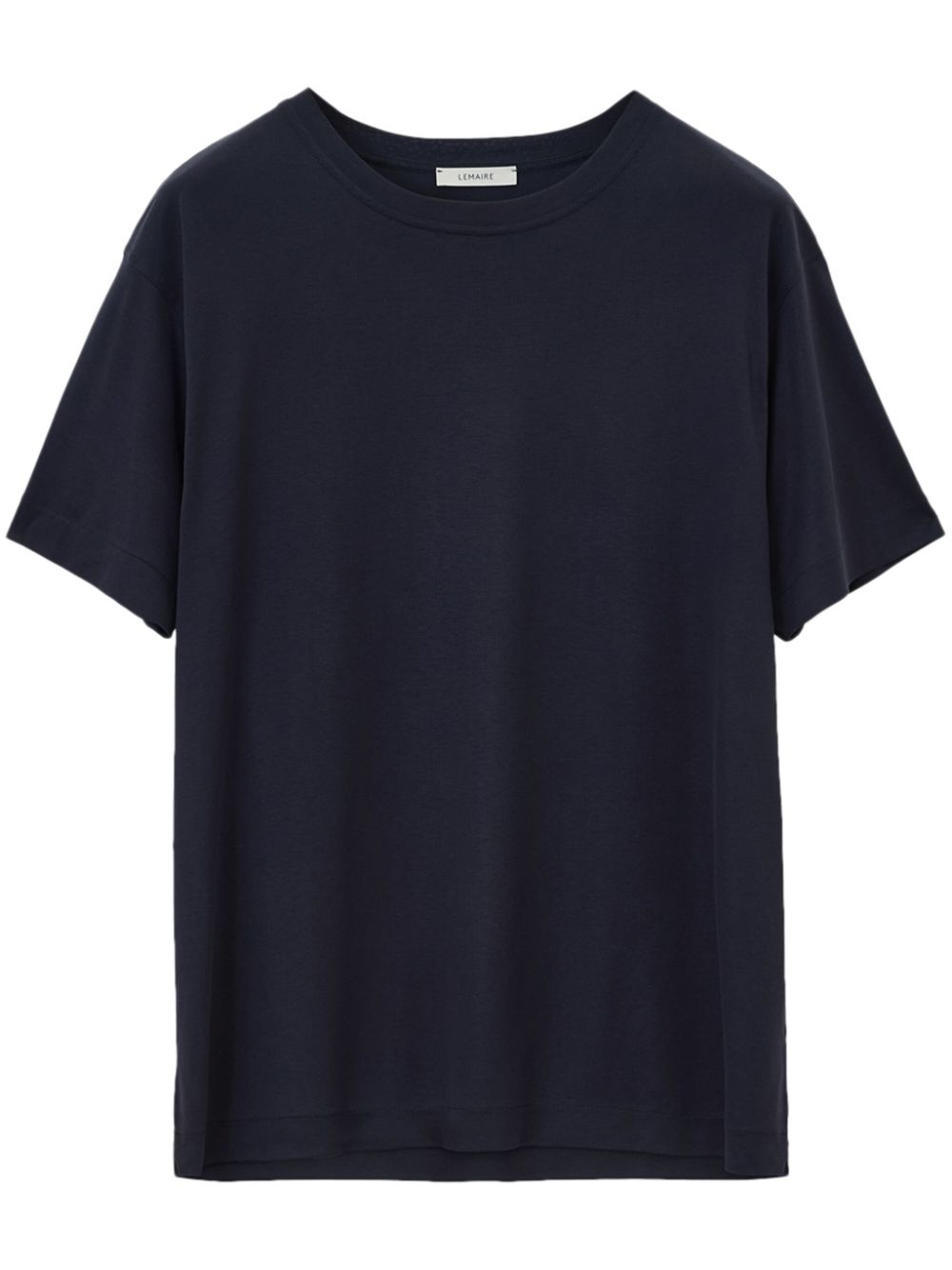 LEMAIRE short-sleeve Cotton T-shirt Black Maison-Kitsune Men T-Shirts