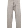 Maison-Kitsune Regular-Fit & Straight Leg Pants Men LEMAIRE Taekwondo Straight Trousers Neutrals