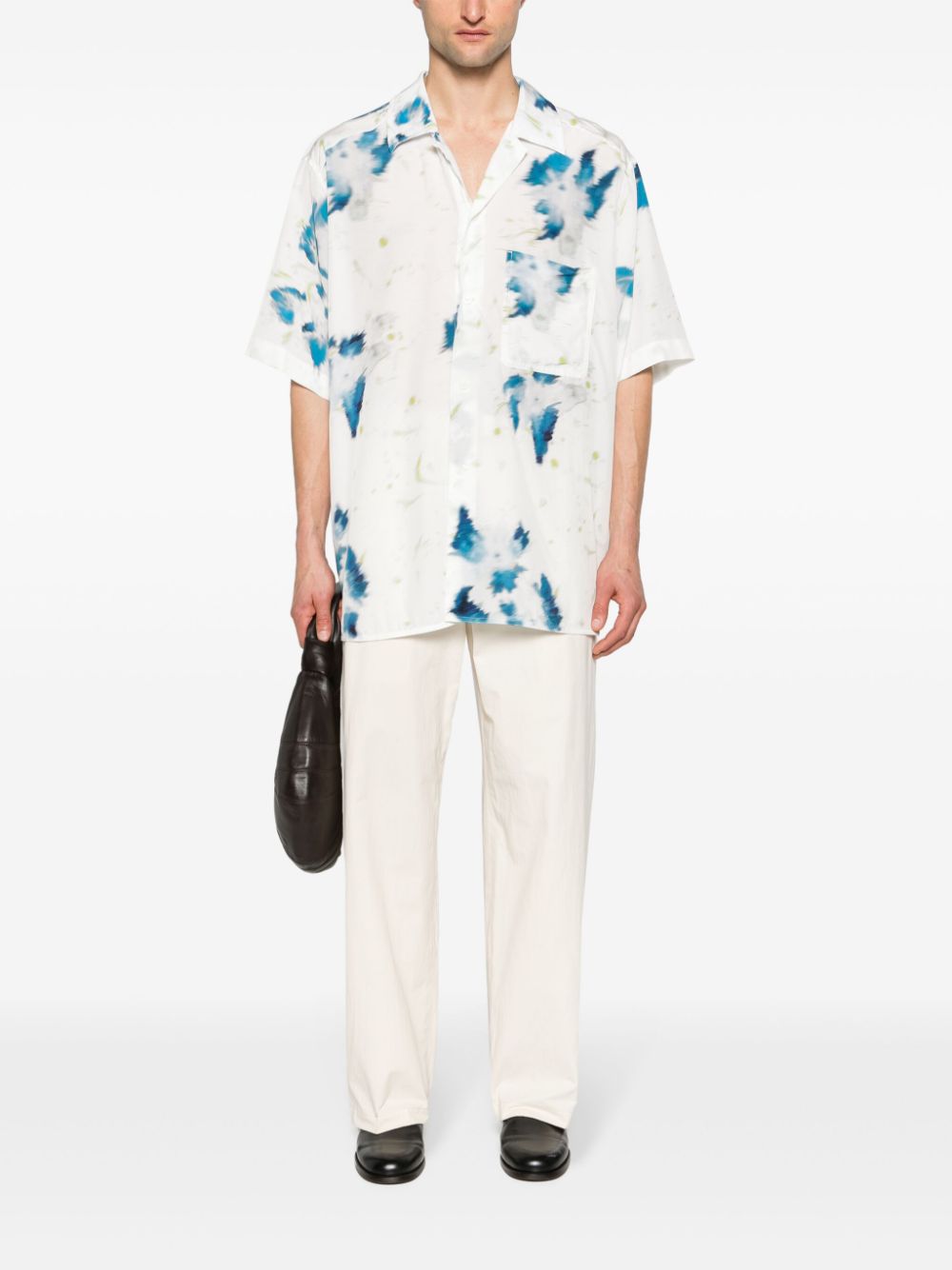 Men Regular-Fit & Straight Leg Pants Maison-Kitsune LEMAIRE mid-rise straight-leg Trousers Neutrals