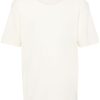 LEMAIRE round-neck Cotton T-shirt Yellow Maison-Kitsune Men T-Shirts