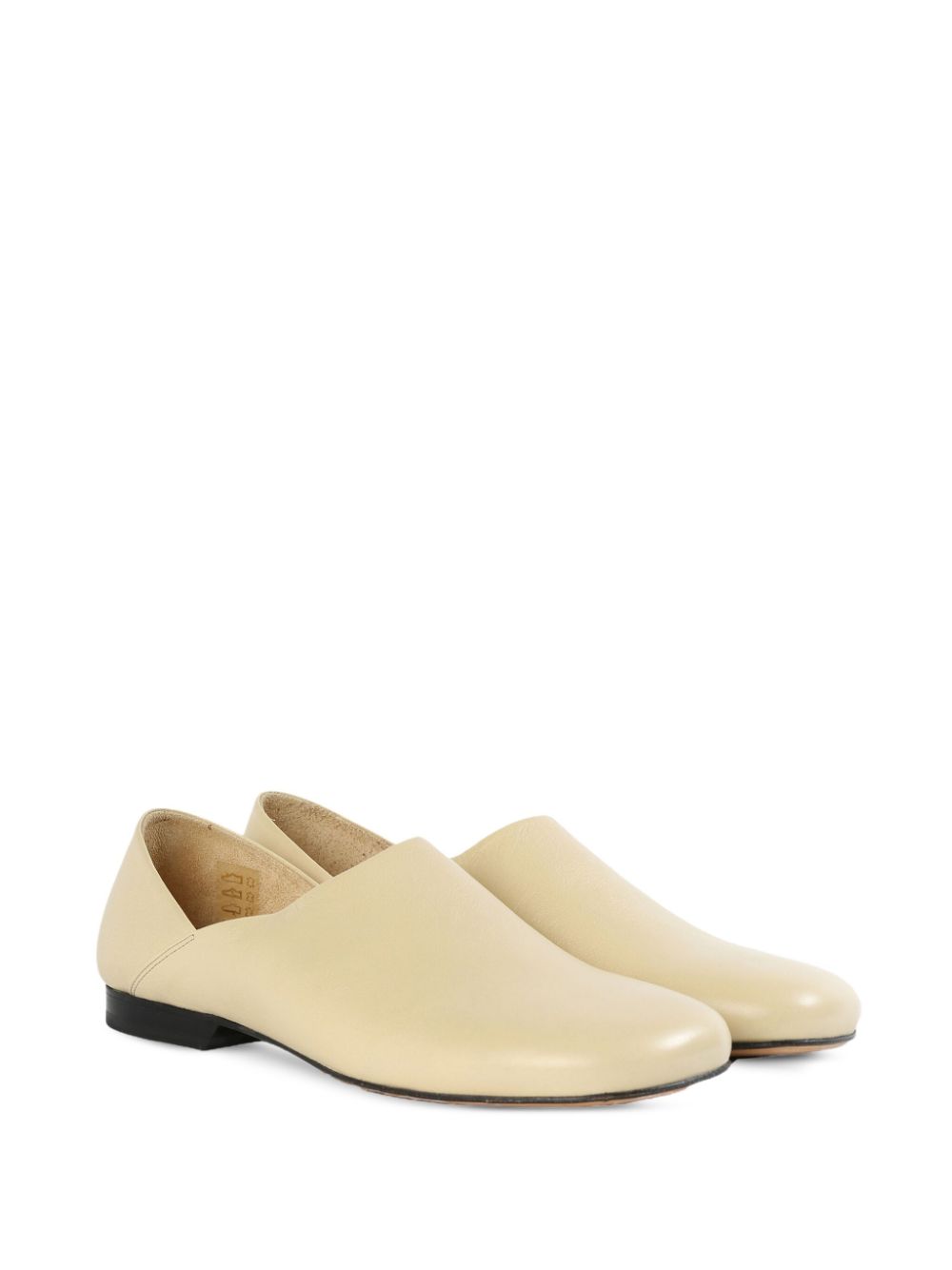 LEMAIRE Piped Loafers Neutrals Maison-Kitsune Men Loafers