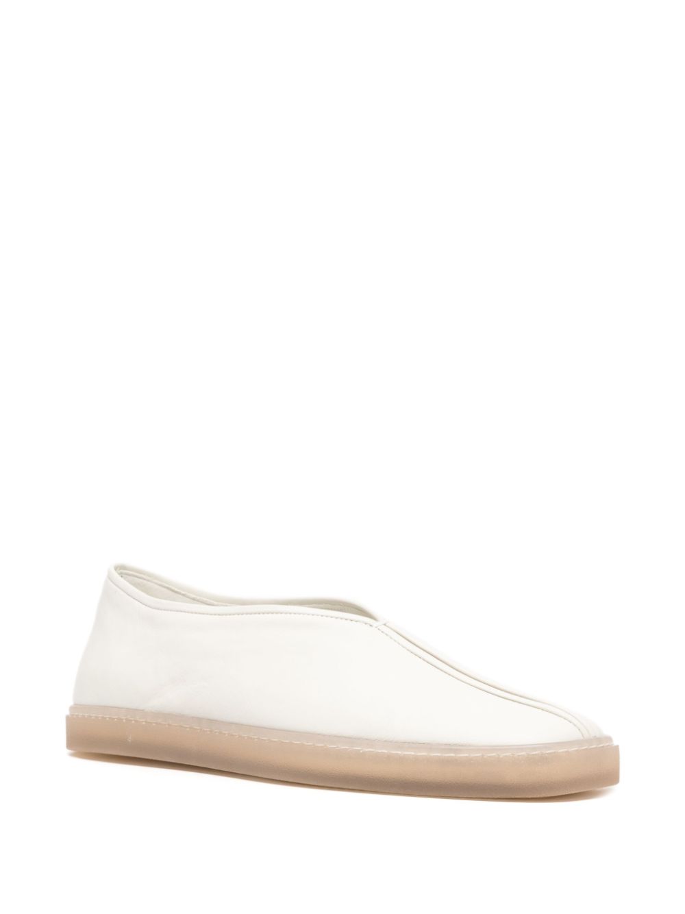LEMAIRE Piped slip-on Sneakers Neutrals Men Slip-On Maison-Kitsune