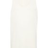 Maison-Kitsune LEMAIRE Débardeur Ribbed Top Yellow Men Vests & Tank Tops