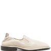 LEMAIRE square-toe Leather Loafers Neutrals Maison-Kitsune Men Loafers