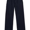 Men Regular-Fit & Straight Leg Pants Maison-Kitsune LEMAIRE drawstring-waist straight-leg Trousers Black