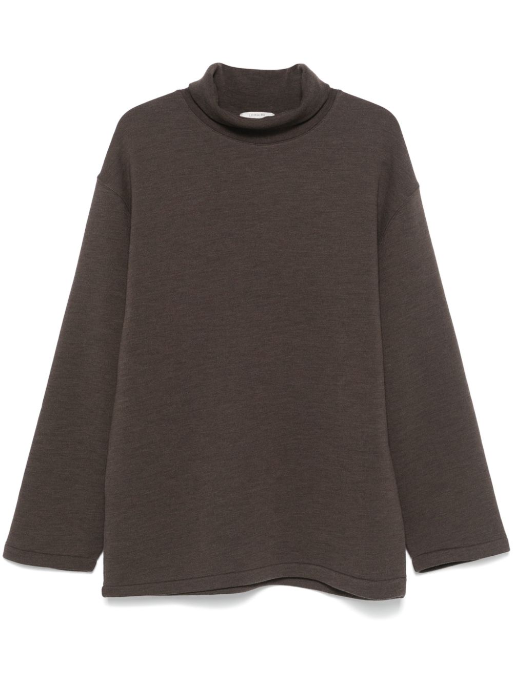 LEMAIRE mélange-effect Sweatshirt Brown Maison-Kitsune Men Sweatshirts