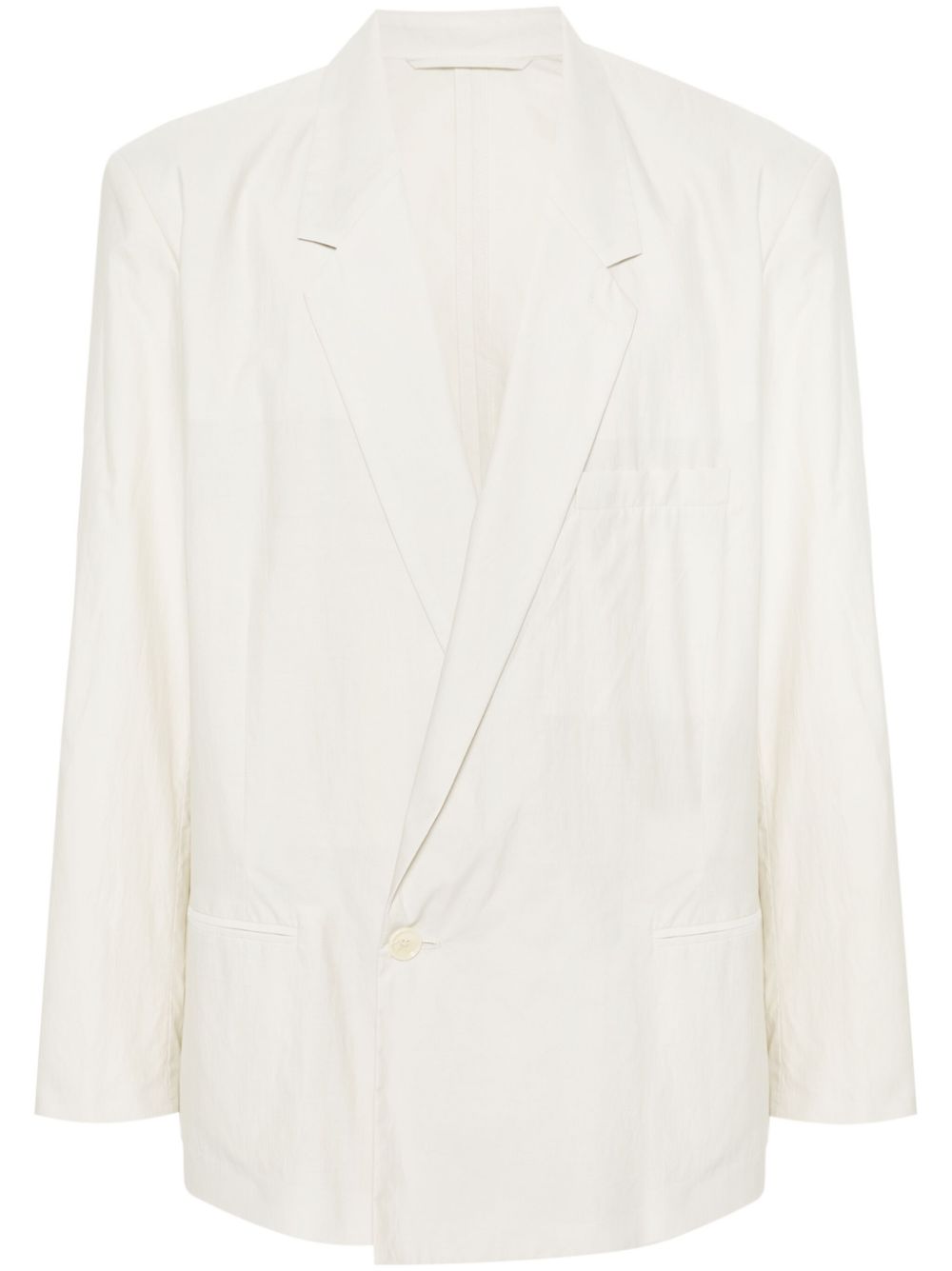 LEMAIRE double-breasted Blazer White Men Blazers Maison-Kitsune