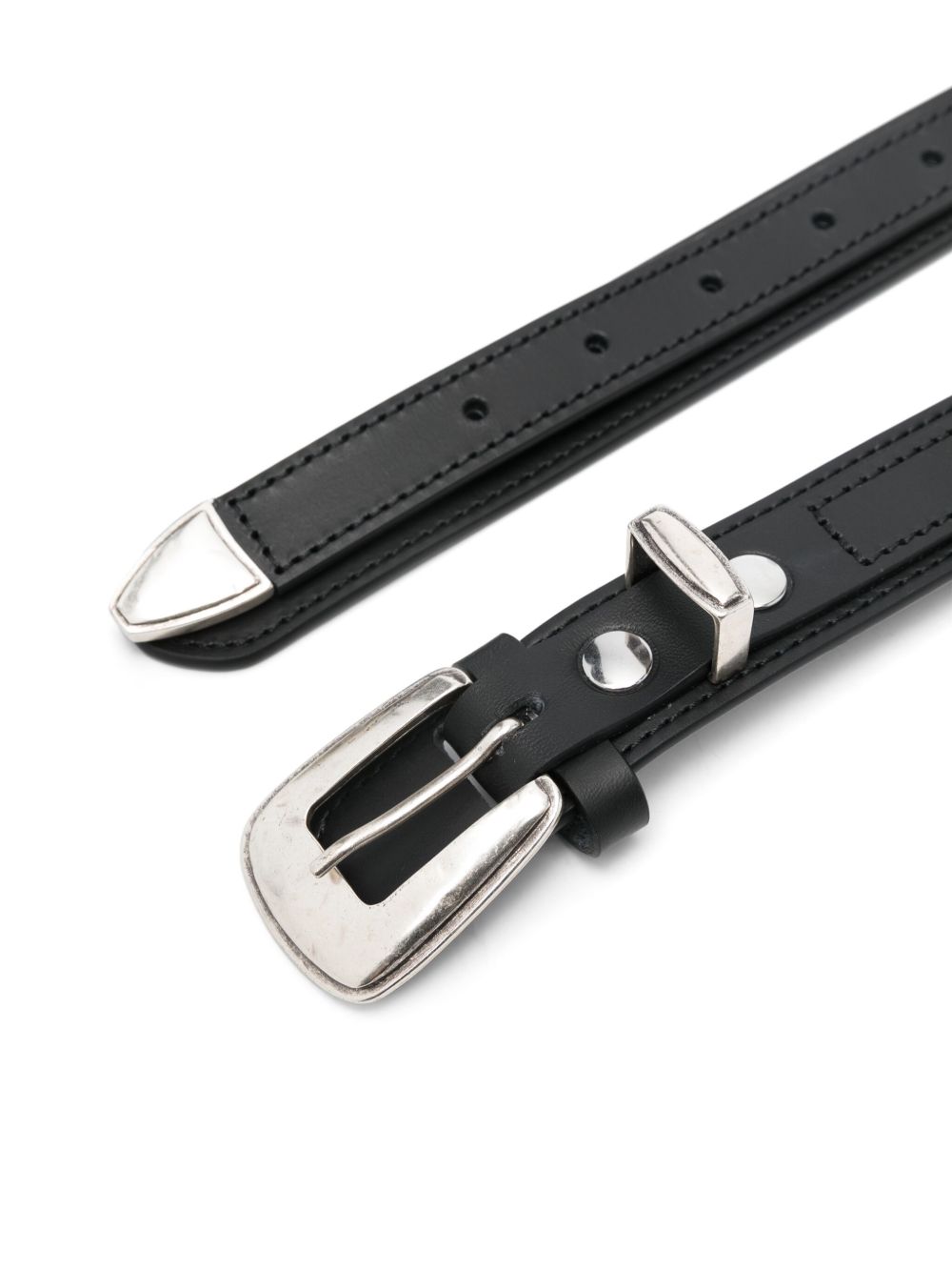 LEMAIRE Western-style Belt Black Men Belts Maison-Kitsune