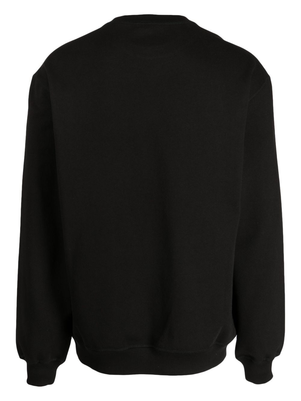 Maison-Kitsune Maharishi Shinobi logo-embroidered Sweatshirt Black Men Sweatshirts
