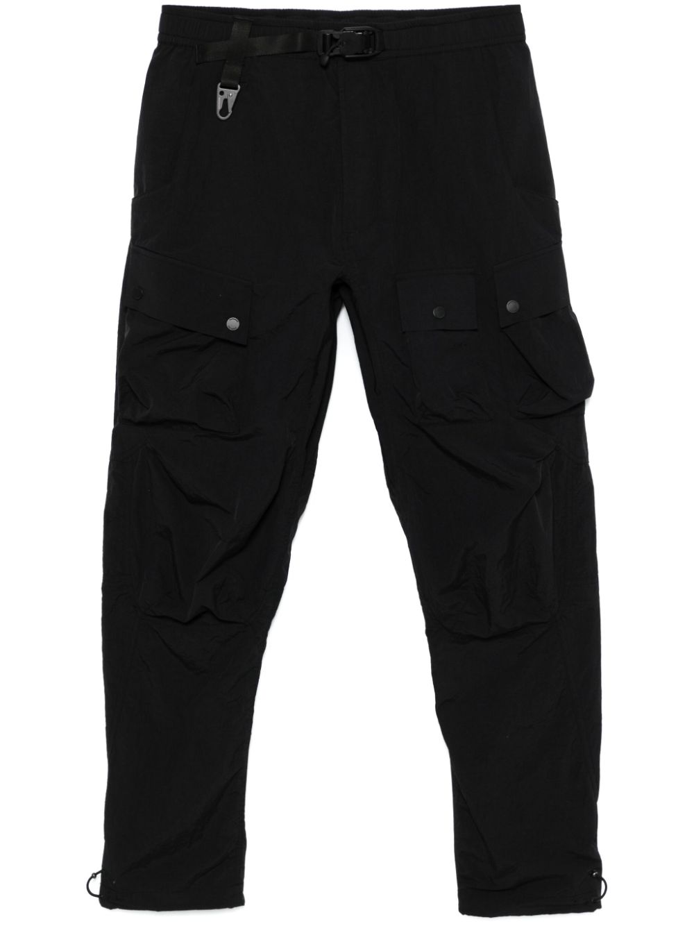 Maharishi multi-pocket Cargo Pants Black Maison-Kitsune Men Tapered Pants