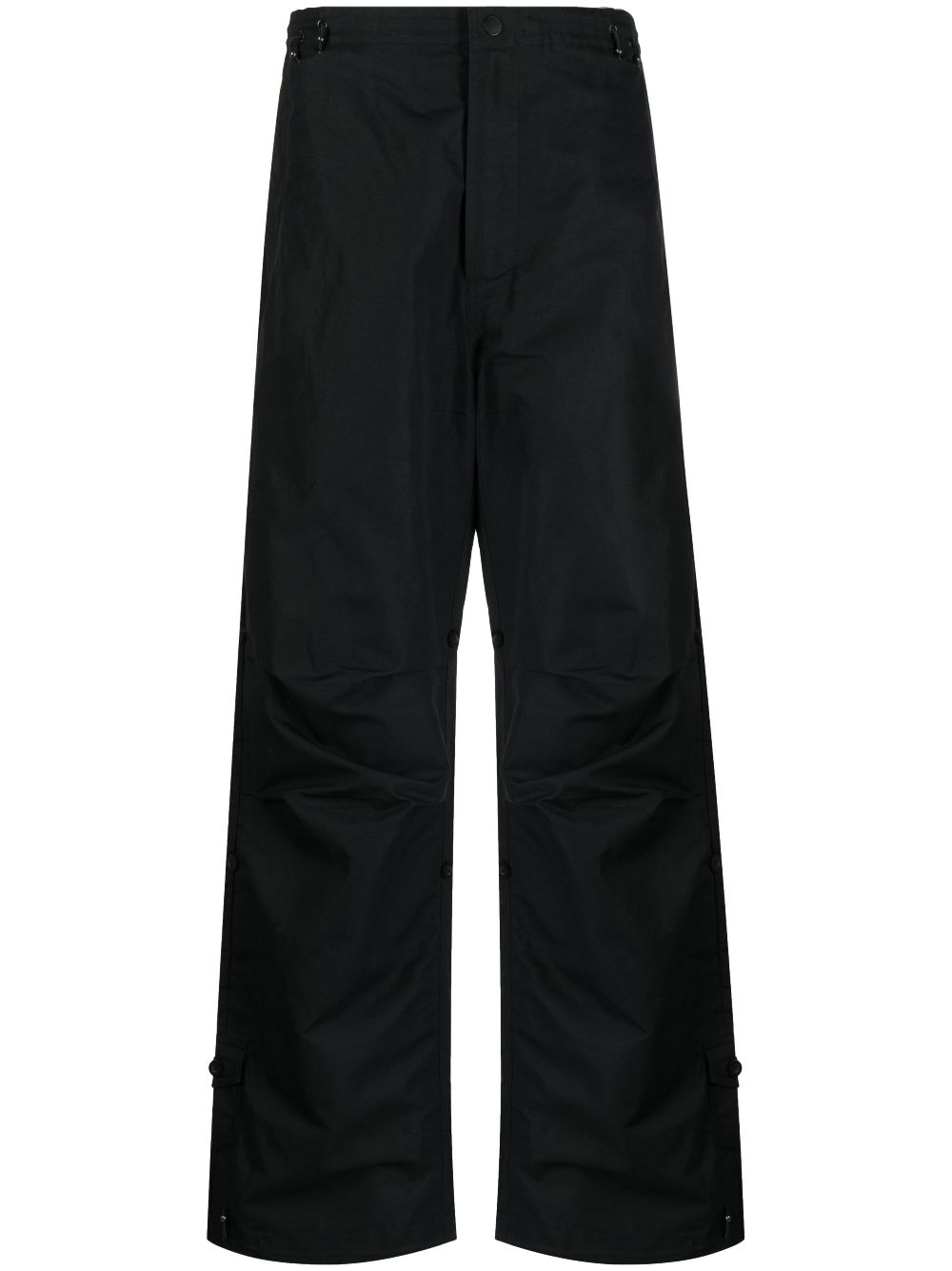 Maharishi Ventile loose-fit Snopants Trousers Black Men Loose Fit Pants Maison-Kitsune