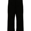 Maharishi Asym Loose Straight Trousers Black Maison-Kitsune Men Regular-Fit & Straight Leg Pants