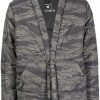 Maharishi camouflage-print Padded Jacket Grey Men Down Jackets Maison-Kitsune
