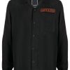 Maison-Kitsune Maharishi Year Of The Rabbit-embroidered Shirt Black Men Shirts