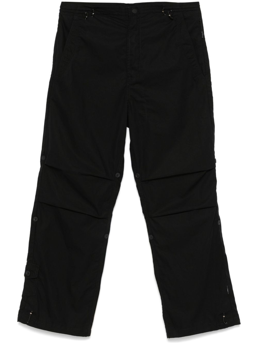 Men Regular-Fit & Straight Leg Pants Maison-Kitsune Maharishi 5304 Original Trousers Black