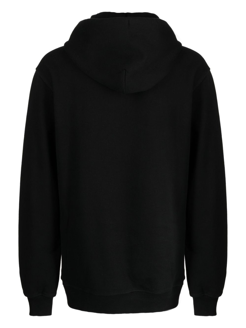 Maharishi Maha Temple Cotton Hoodie Black Maison-Kitsune Men Hoodies