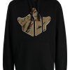 Maharishi Maha Temple Cotton Hoodie Black Maison-Kitsune Men Hoodies