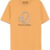 Maharishi Fossil Dragon T-shirt Brown Maison-Kitsune Men T-Shirts