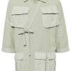 Maison-Kitsune Shirt Jackets Men Maharishi Jungle Shirt Jacket Green