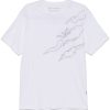 Maharishi DPM: Bonsai Sparse T-shirt White Men T-Shirts Maison-Kitsune