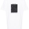 Maharishi logo-print Cotton T-shirt White Maison-Kitsune Men T-Shirts